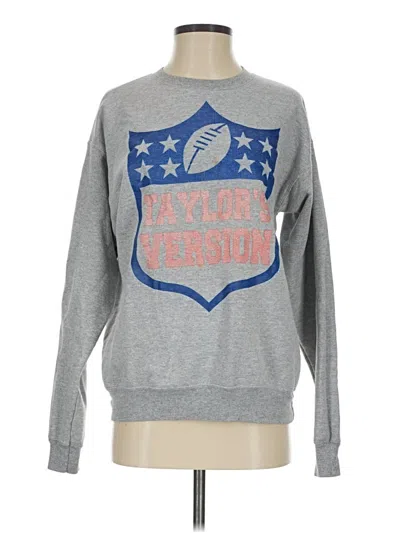Pre-owned Hanes Sweatshirt In Gray