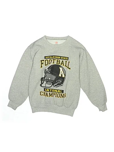Pre-owned Hanes Kids' Sweatshirt In Gray
