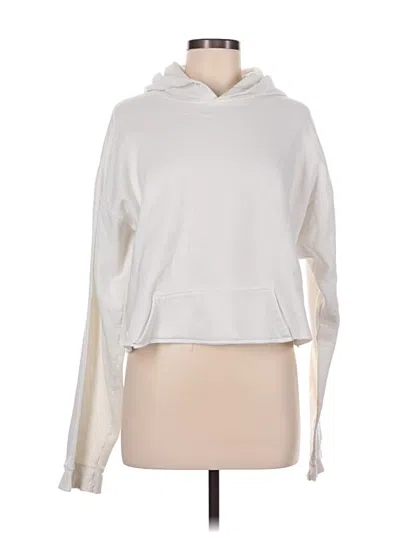 Pre-owned Hanes Sweatshirt In White