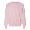 Hanes Ultimate Cotton Crewneck Sweatshirt In Pink