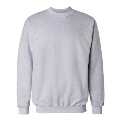 Hanes Ultimate Cotton Crewneck Sweatshirt In Purple