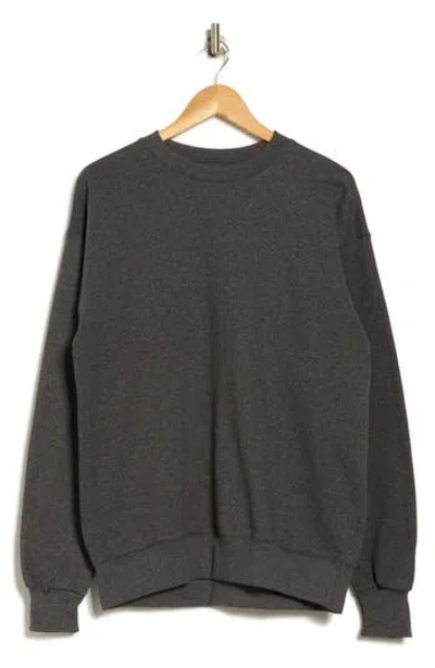 Hanes Ultimate Crewneck Sweatshirt In Brown