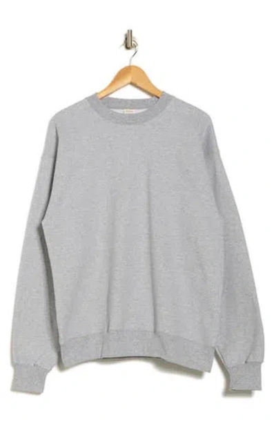 Hanes Ultimate Crewneck Sweatshirt In Gray