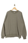 Hanes Ultimate Crewneck Sweatshirt In Green