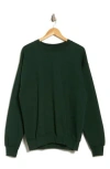 Hanes Ultimate Crewneck Sweatshirt In Green