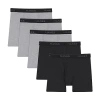 Hanes Ultimate Little & Big Boys 5 Pack Boxer Briefs In Black