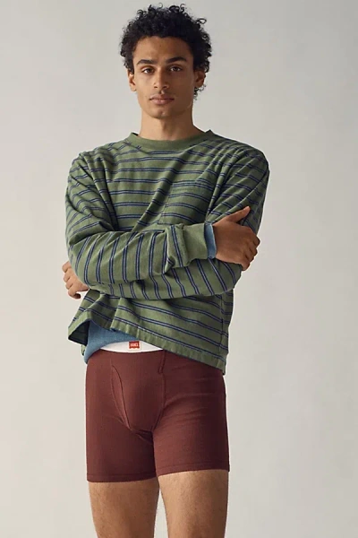 Hanes Uo Exclusive Boxer Brief 2-pack In Grey, Men's At Urban Outfitters