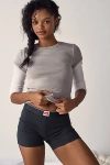 Hanes Uo Exclusive Jersey Knit Boxer Brief In Black, Women's At Urban Outfitters