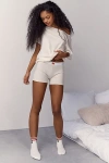 Hanes Uo Exclusive Jersey Knit Boxer Brief In Grey, Women's At Urban Outfitters