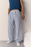 Hanes Uo Exclusive Woven Lounge Pant In White, Men's At Urban Outfitters In White