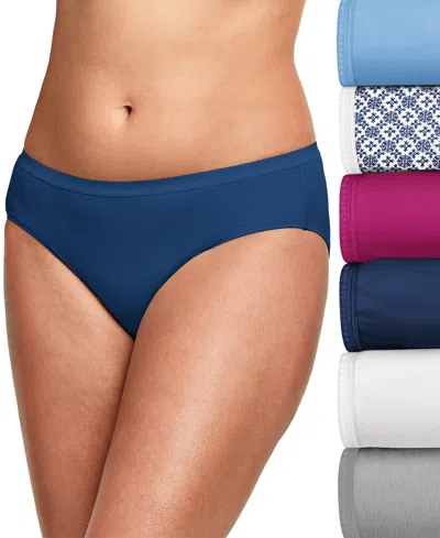 Hanes Women's 6-pk. Ultimate Breathable Hipster Underwear 41h6cc