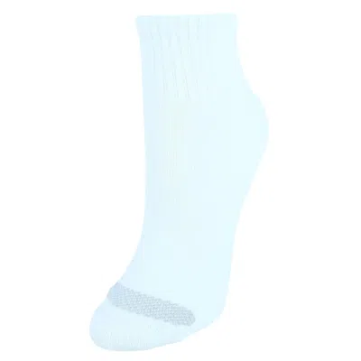Hanes Women's Cool Comfort Ankle Socks (6 Pack) In White
