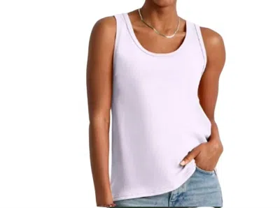 Hanes Women's Cotton Tank Tops - 4-pack In Blue Navy Black Purple In Pink