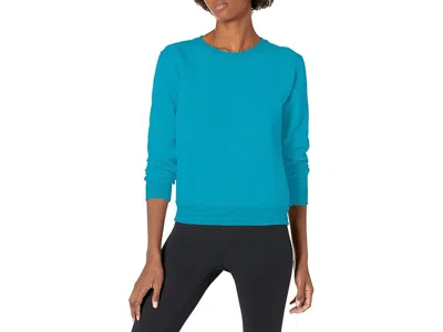Hanes Women's Ecosmart Crewneck Sweatshirt Women's Clothing Bold Blue Heather: Xl