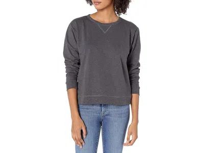 Hanes Women's Ecosmart Crewneck Sweatshirt Women's Sweatshirt Slate Heather: Xxl In Gray