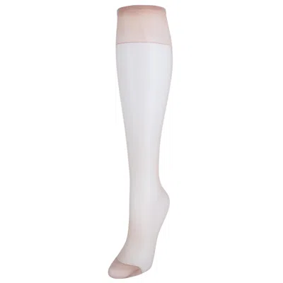Hanes Women's Silk Reflections Sheer Knee Highs Reinforced Toe (2 Pack) In Multi