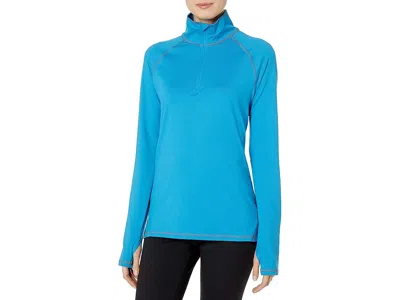Hanes Women's Sport Performance Fleece Quarter Zip Pullover Women's Sweatshirt Underwater Blue: Md