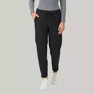 Hanes Womens Tag Free Moisture Wicking Scrub Pant In Black