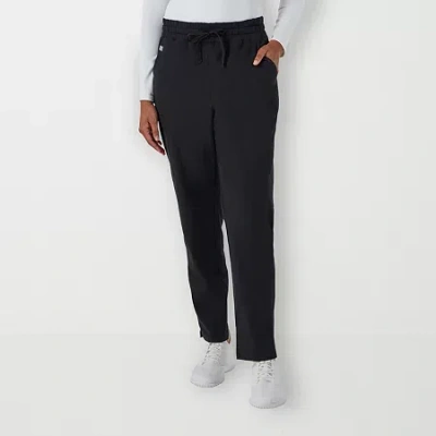 Hanes Womens Tag Free Moisture Wicking Scrub Pant In Black