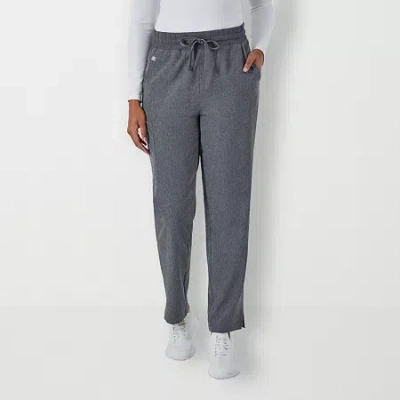Hanes Womens Tag Free Moisture Wicking Scrub Pant In Gray