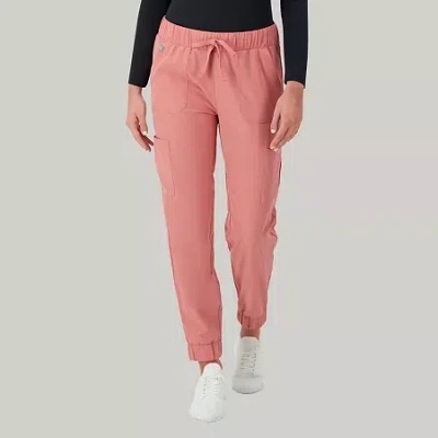 Hanes Womens Tag Free Moisture Wicking Scrub Pant In Pink