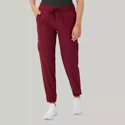 Hanes Womens Tag Free Moisture Wicking Scrub Pant In Red
