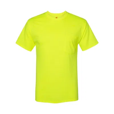 Hanes Workwear Pocket T-shirt In Green