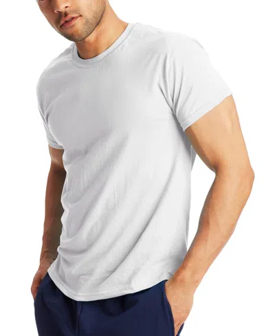 HANES X-TEMP MEN'S SHORT SLEEVE CREWNECK T-SHIRT, 2-PACK