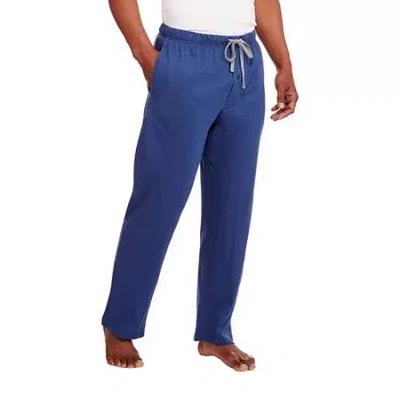 Hanes X-temp Mens Pajama Pants In Blue