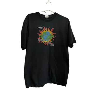 Pre-owned Hanes X Vintage Google Summer Of Code 2008 T Shirt In Black