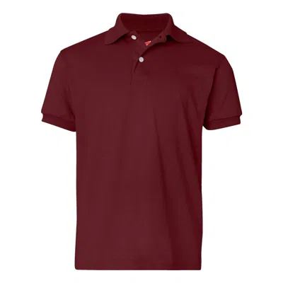 Hanes Kids'  Youth Ecosmart Jersey Polo In Multi
