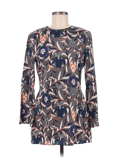 Pre-owned Haney Casual Dress In Gray
