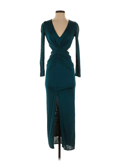 Pre-owned Haney Cocktail Dress In Blue