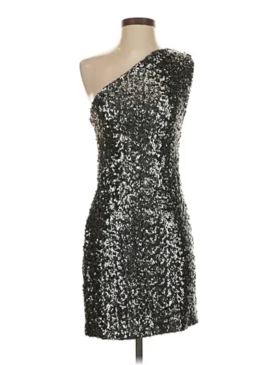 Pre-owned Haney Cocktail Dress In Silver