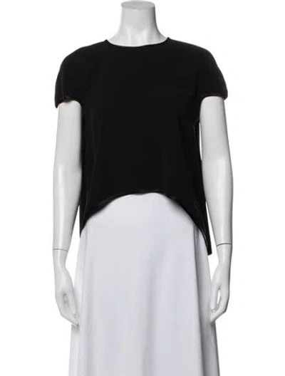Pre-owned Haney Crew Neck Short Sleeve T-shirt In Black