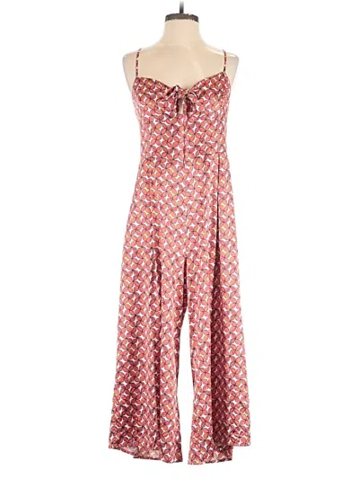 Pre-owned Haney Jumpsuit In Red