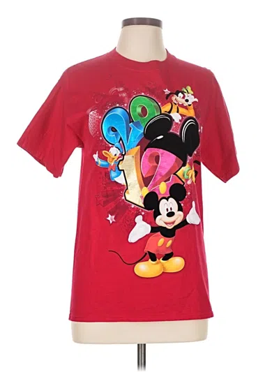Pre-owned Haney Short Sleeve T-shirt In Red