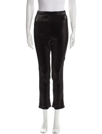 Pre-owned Haney Straight Leg Pants In Black