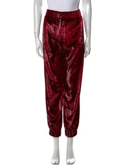 Pre-owned Haney Velvet Straight Leg Pants