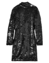 Haney Woman Short Dress Black Size 2 Nylon In Black