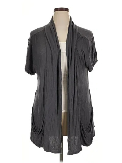 Pre-owned Hang Ten Cardigan Sweater In Gray