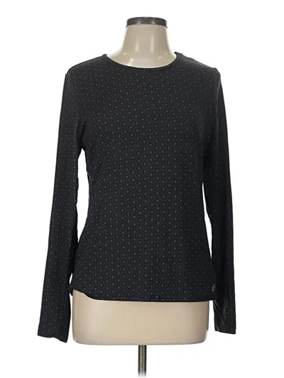 Pre-owned Hang Ten Long Sleeve T-shirt In Black