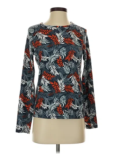 Pre-owned Hang Ten Long Sleeve T-shirt In Blue