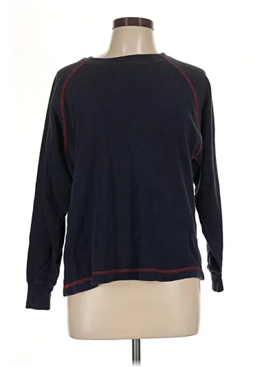 Pre-owned Hang Ten Long Sleeve T-shirt In Blue