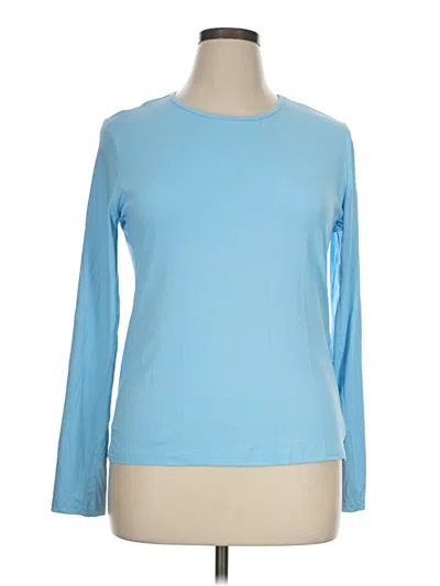 Pre-owned Hang Ten Long Sleeve T-shirt In Blue