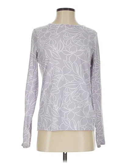 Pre-owned Hang Ten Long Sleeve T-shirt In Gray