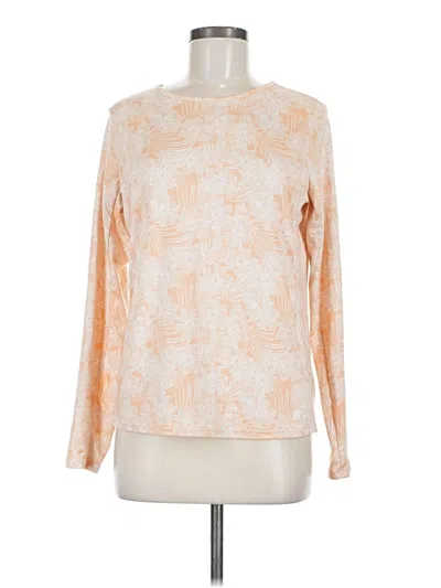 Pre-owned Hang Ten Long Sleeve T-shirt In Orange