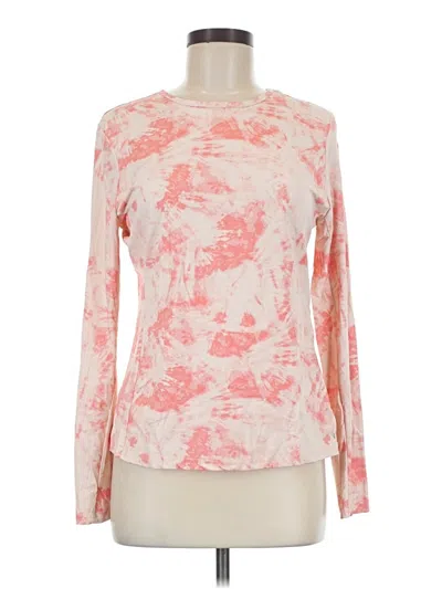 Pre-owned Hang Ten Long Sleeve T-shirt In Pink