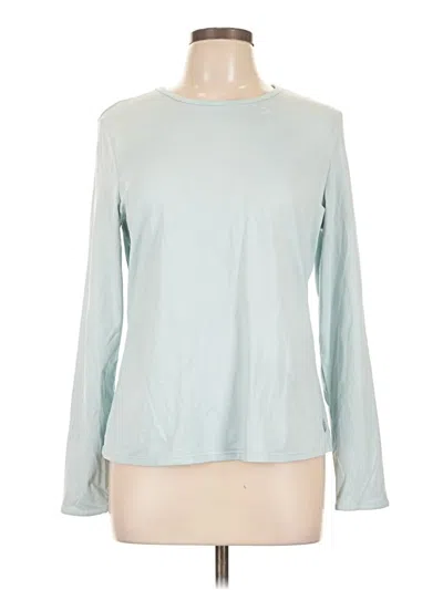 Pre-owned Hang Ten Long Sleeve T-shirt In Teal
