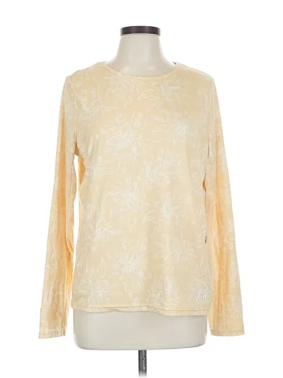 Pre-owned Hang Ten Pullover Sweater In Yellow